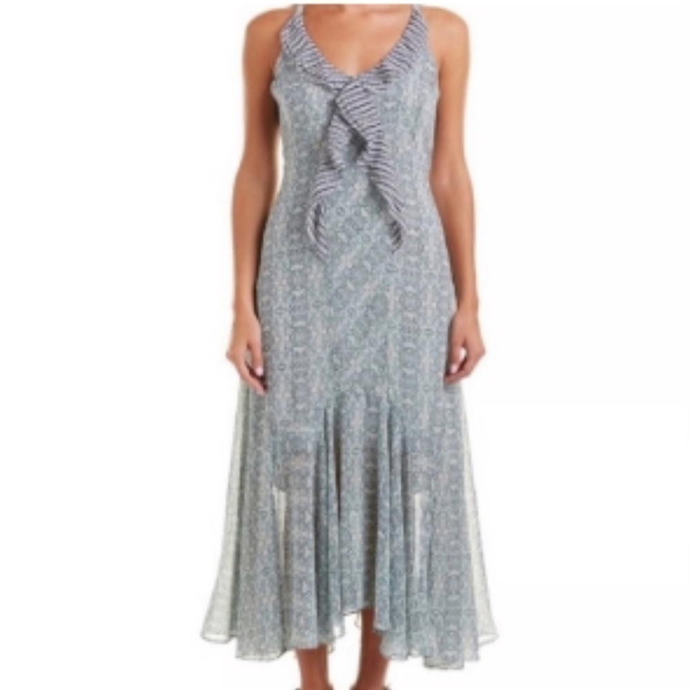 CAbi Garden Party Maxi Dress Size 4